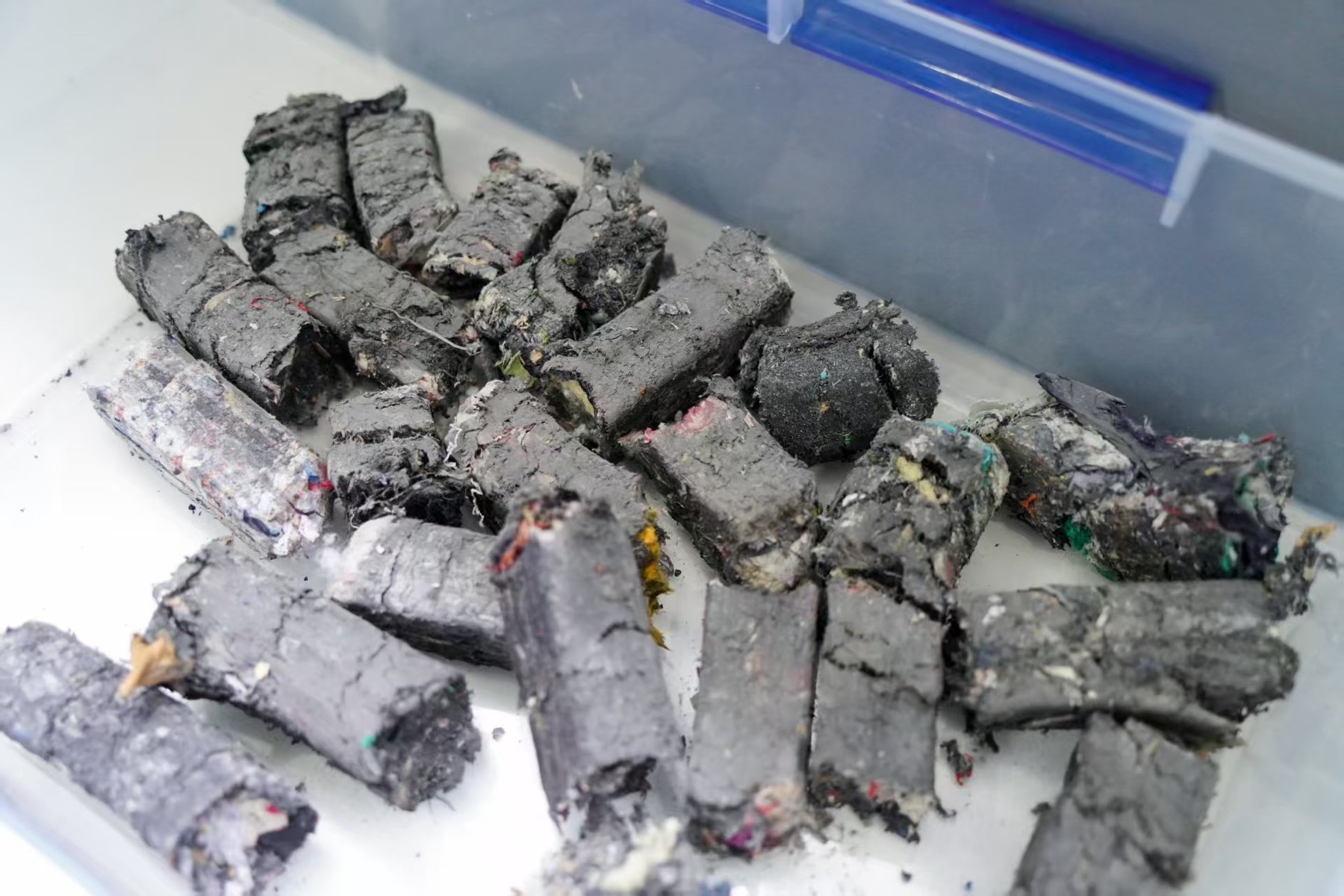 蔚澜环保宁波象山建筑装修垃圾项目RDF资源化出料
